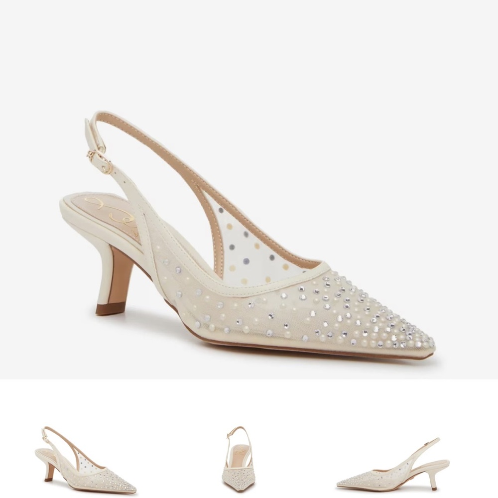 Sam Edelman Bianka Pump Ivory
